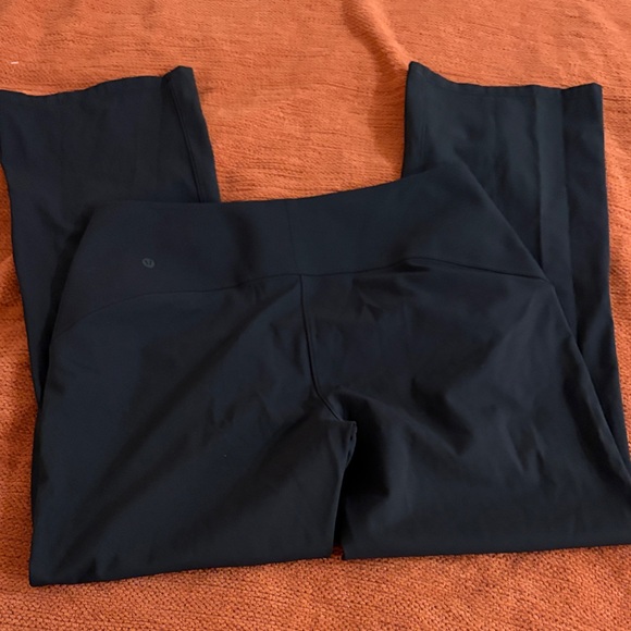 Lululemon Athletica Black Wide Leg Pants - Picture 3 of 5
